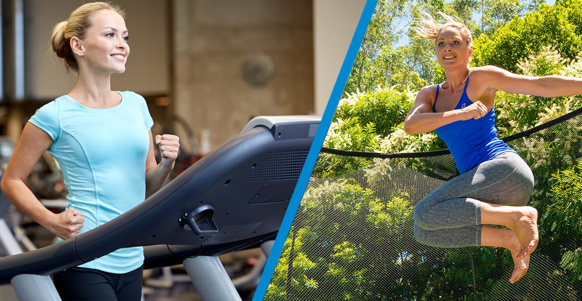 Treadmill vs Springfree Trampoline