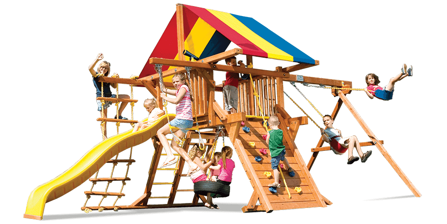 Rainbow Play Systems Outdoor Playsets, Rainbow Playgrounds America