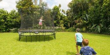 Springfree – Large Square Trampoline - Rainbow Play Systems of Texas