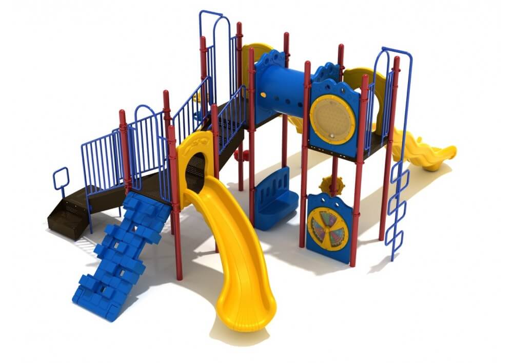 Commercial Playground Equipment – Lincoln (PGE-PKP027) - Rainbow Play Systems of Texas