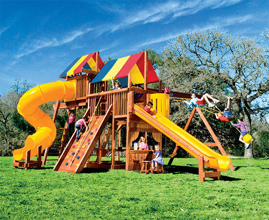 Monster Clubhouse Pkg V Whopper (48D) - Rainbow Play Systems of Texas