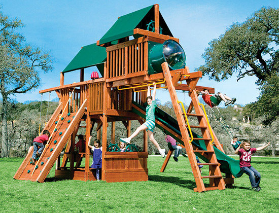 Monster Clubhouse Pkg IV Forest Green & Nicely Equipped (73H)