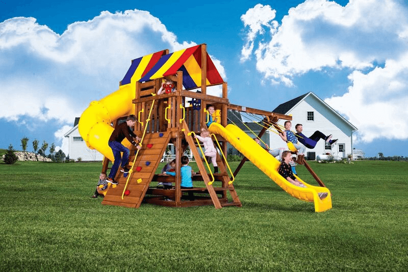 Circus Clubhouse Pkg V Fantastic (30F) - Rainbow Play Systems of Texas