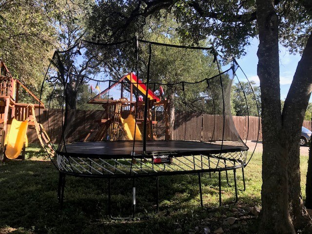 281 13’ (S155)  Springfree Trampoline - Rainbow Play Systems