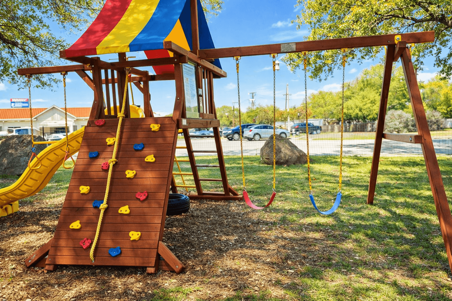 281 – Circus Castle II 9B - Rainbow Play Systems